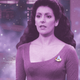 Marina Sirtis on whipping Faye Dunaway and almost being fired from <i>Star Trek</i>